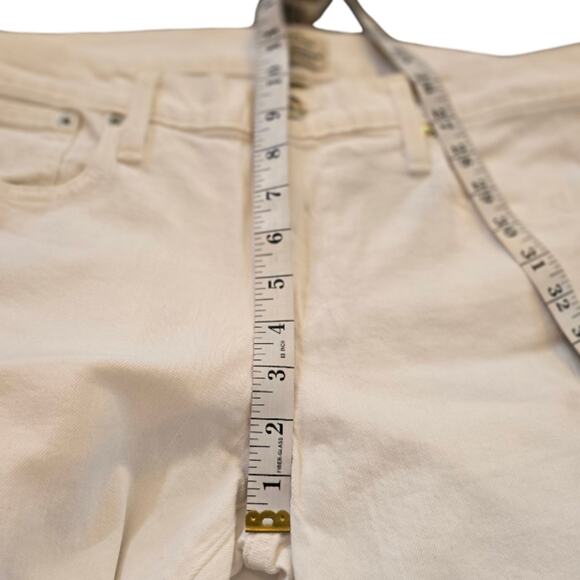 J. CREW Slim Broken-In Boyfriend Jeans In White 30 - Picture 2 of 12